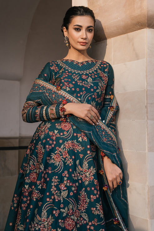 Jazmin | Shahkaar Luxury Lawn 24 | SL24-D16 -  Jazmin Luxury - Original Designer Dress - House of Maryam