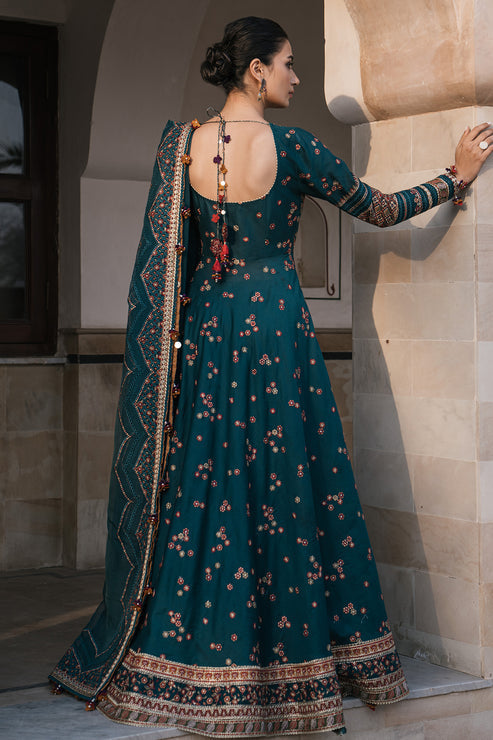 Jazmin | Shahkaar Luxury Lawn 24 | SL24-D16 -  Jazmin Luxury - Original Designer Dress - House of Maryam