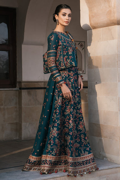 Jazmin | Shahkaar Luxury Lawn 24 | SL24-D16 -  Jazmin Luxury - Original Designer Dress - House of Maryam