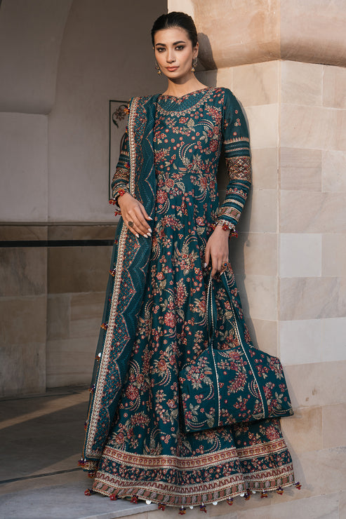 Jazmin | Shahkaar Luxury Lawn 24 | SL24-D16 -  Jazmin Luxury - Original Designer Dress - House of Maryam