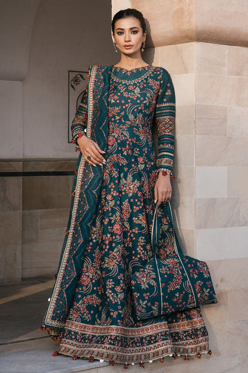 Jazmin | Shahkaar Luxury Lawn 24 | SL24-D16 -  Jazmin Luxury - Original Designer Dress - House of Maryam