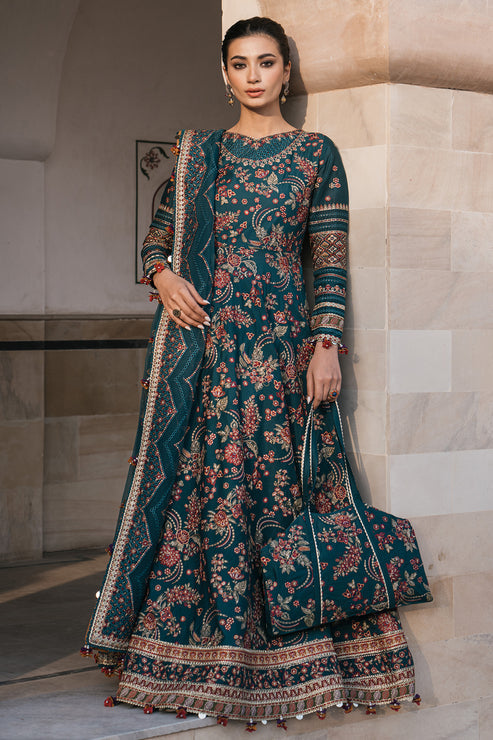 Jazmin | Shahkaar Luxury Lawn 24 | SL24-D16 -  Jazmin Luxury - Original Designer Dress - House of Maryam
