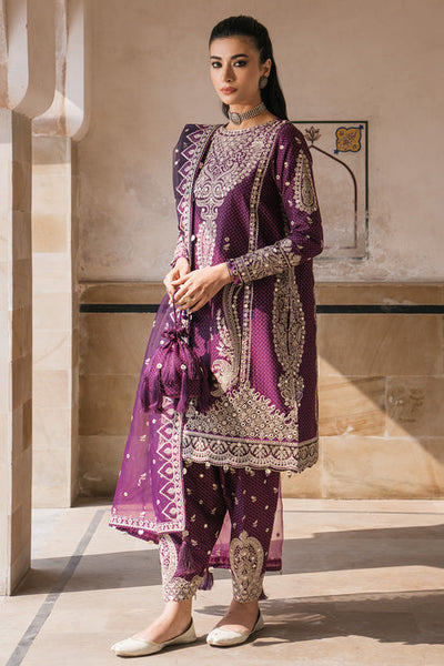 Jazmin | Shahkaar Luxury Lawn 24 | SL24-D6 -  Jazmin Luxury - Original Designer Dress - House of Maryam