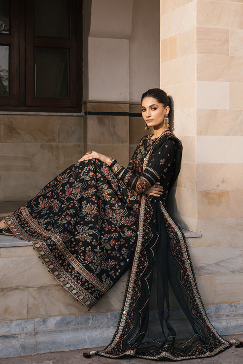 Jazmin | Shahkaar Luxury Lawn 24 | SL24-D15 -  Jazmin Luxury - Original Designer Dress - House of Maryam