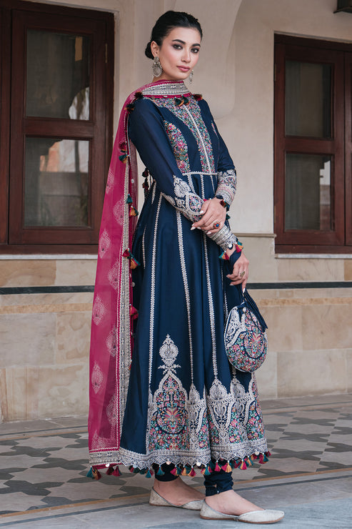 Jazmin | Shahkaar Luxury Lawn 24 | SL24-D12 -  Jazmin Luxury - Original Designer Dress - House of Maryam