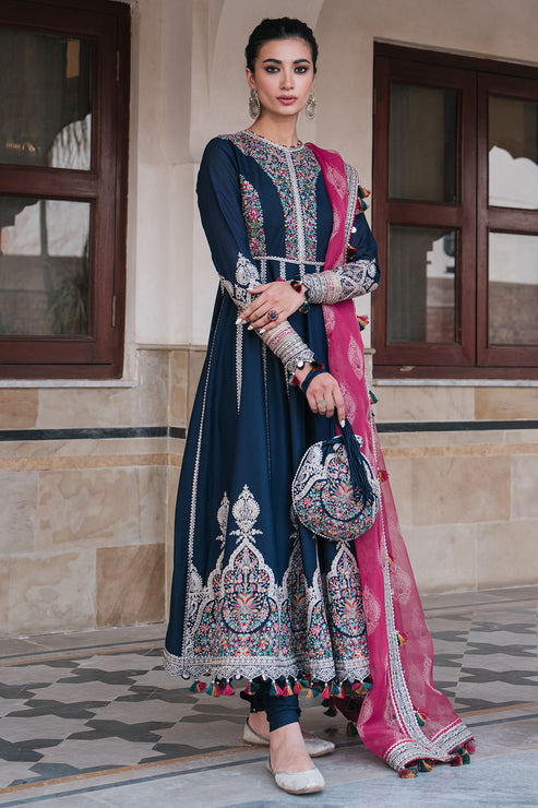 Jazmin | Shahkaar Luxury Lawn 24 | SL24-D12 -  Jazmin Luxury - Original Designer Dress - House of Maryam