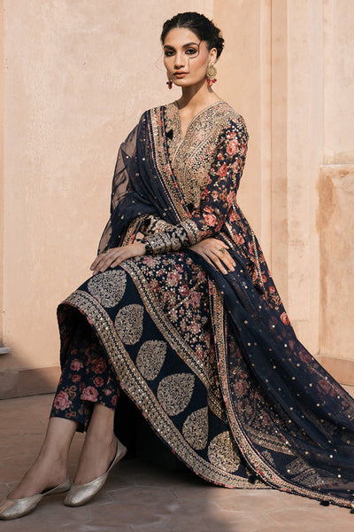 Jazmin | Shahkaar Luxury Lawn 24 | SL24-D1 -  Jazmin Luxury - Original Designer Dress - House of Maryam