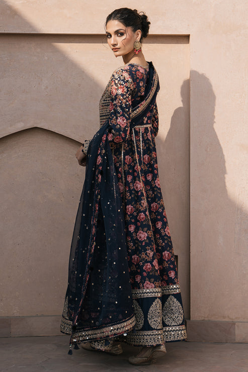 Jazmin | Shahkaar Luxury Lawn 24 | SL24-D1 -  Jazmin Luxury - Original Designer Dress - House of Maryam