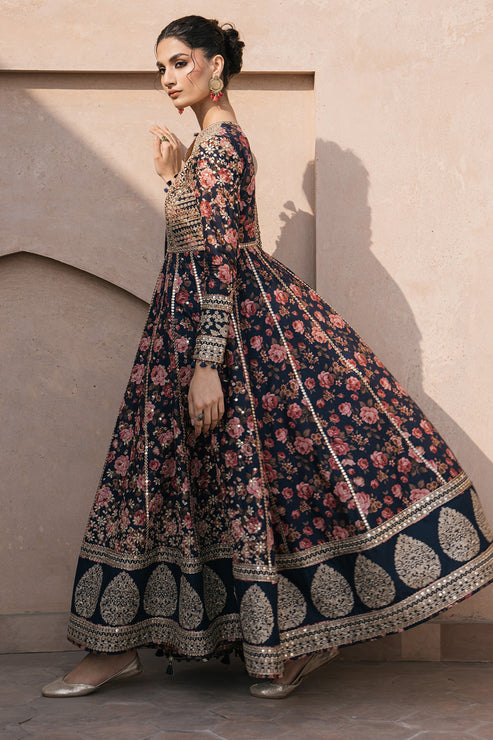 Jazmin | Shahkaar Luxury Lawn 24 | SL24-D1 -  Jazmin Luxury - Original Designer Dress - House of Maryam