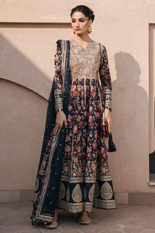 Jazmin | Shahkaar Luxury Lawn 24 | SL24-D1 -  Jazmin Luxury - Original Designer Dress - House of Maryam