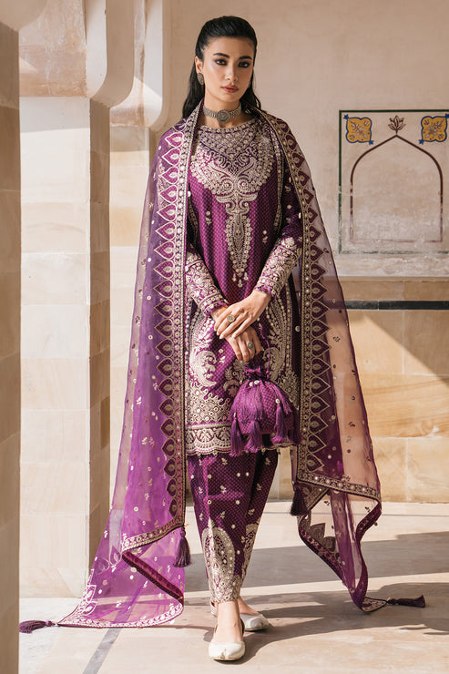 Jazmin | Shahkaar Luxury Lawn 24 | SL24-D6 -  Jazmin Luxury - Original Designer Dress - House of Maryam