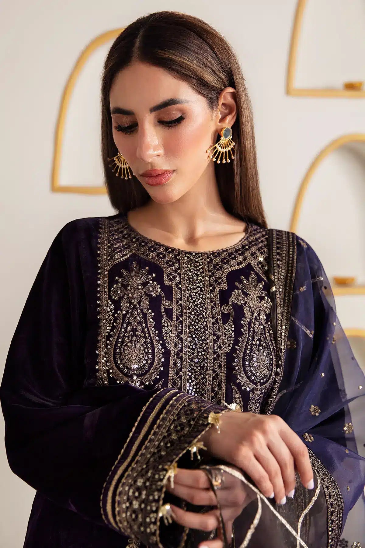 Jazmin | Velvet 23 | VF-2004 -  Jazmin Formal - Original Designer Dress - House of Maryam
