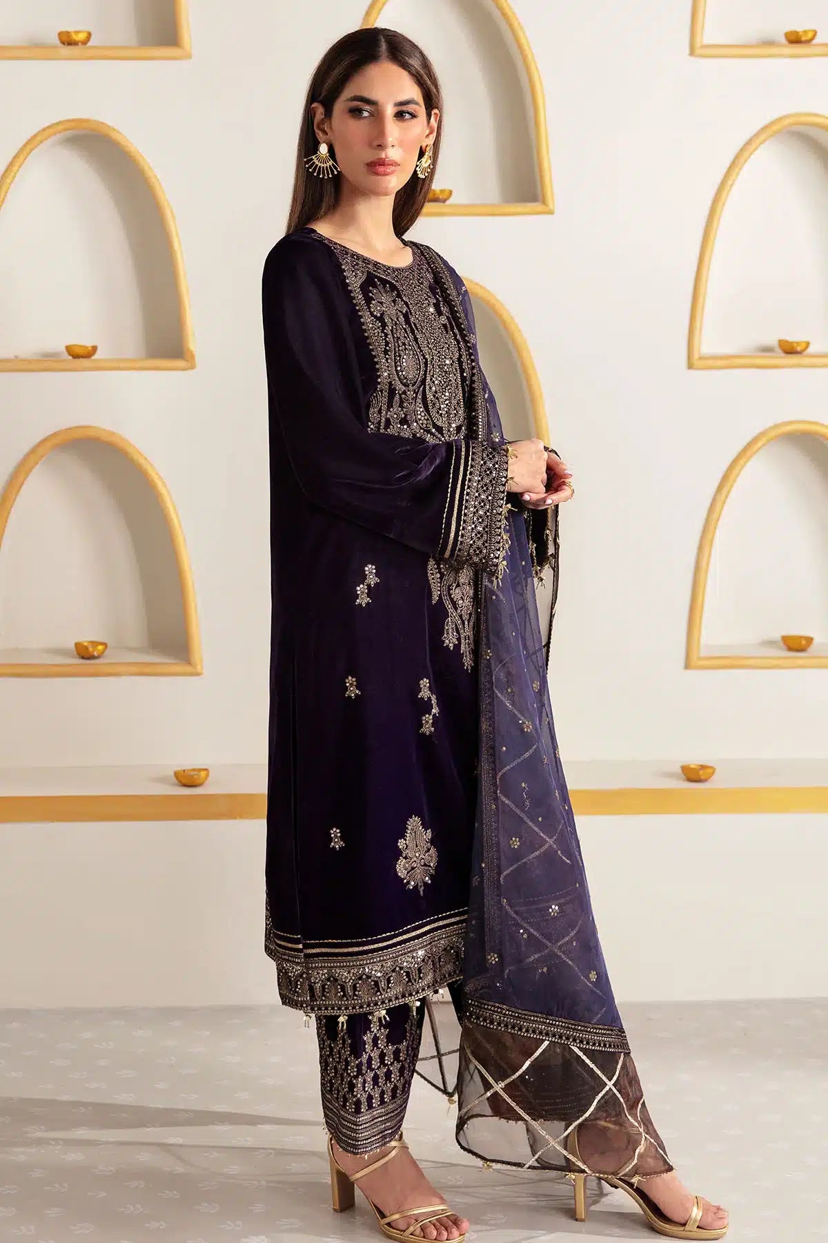 Jazmin | Velvet 23 | VF-2004 -  Jazmin Formal - Original Designer Dress - House of Maryam