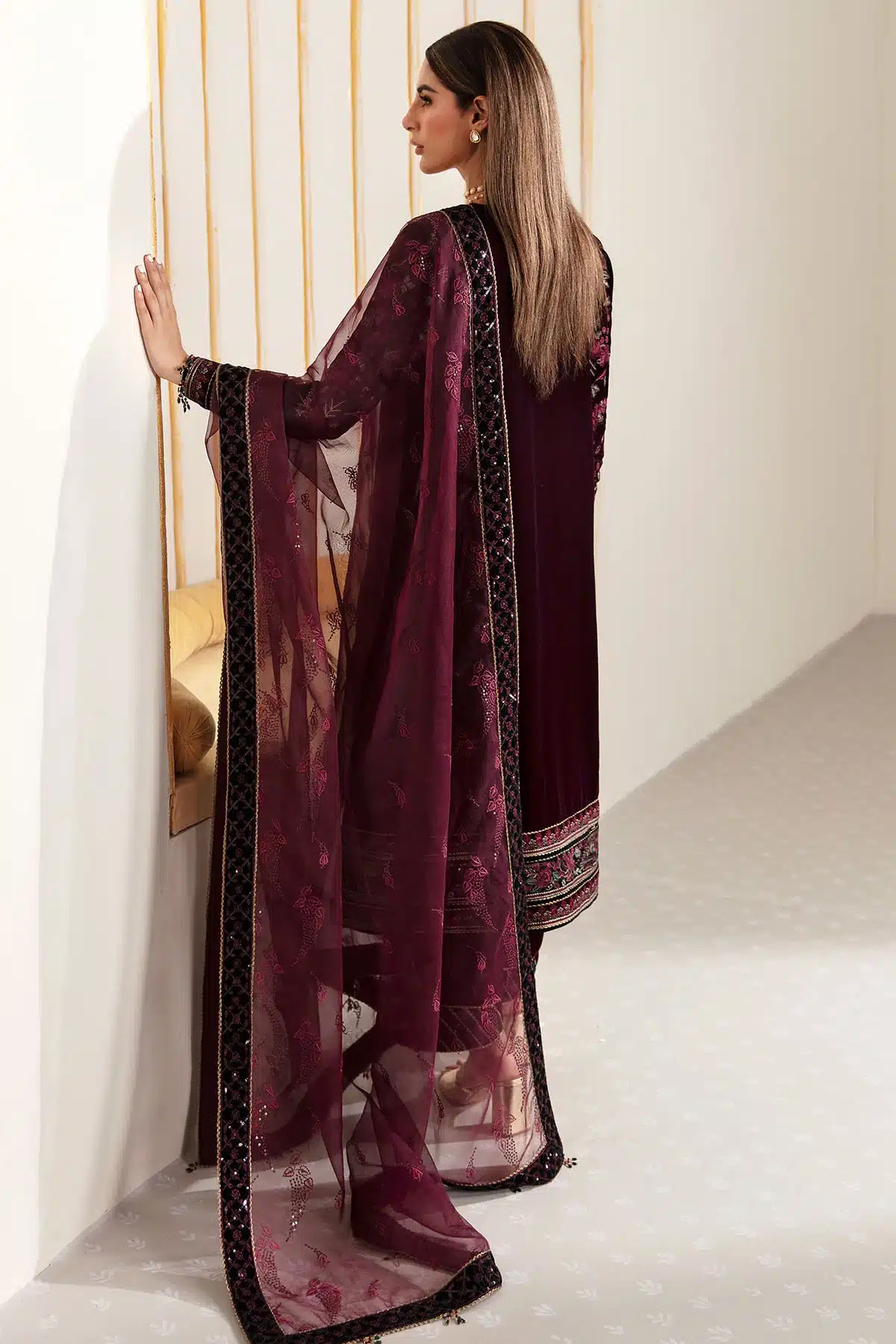 Jazmin | Velvet 23 | VF-2010 -  Jazmin Formal - Original Designer Dress - House of Maryam