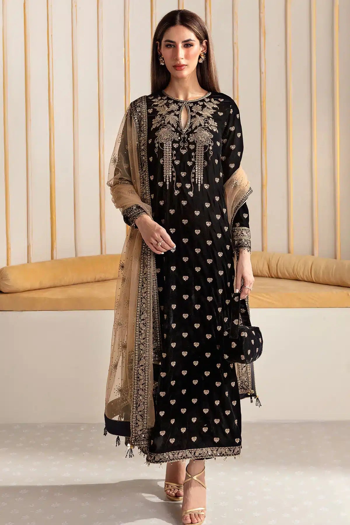 Jazmin | Velvet 23 | VF-2014 -  Jazmin Formal - Original Designer Dress - House of Maryam