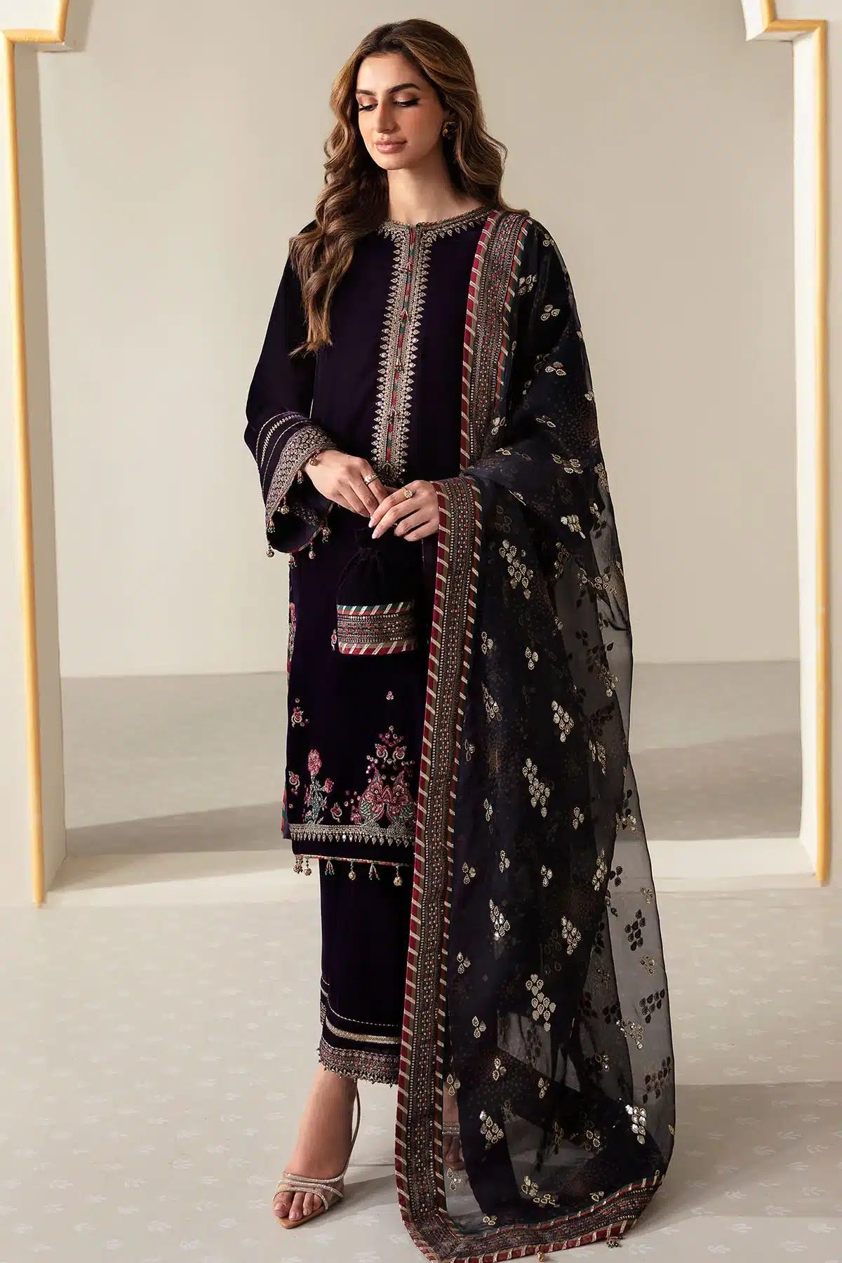 Jazmin | Velvet 23 | VF-2011 -  Jazmin Formal - Original Designer Dress - House of Maryam