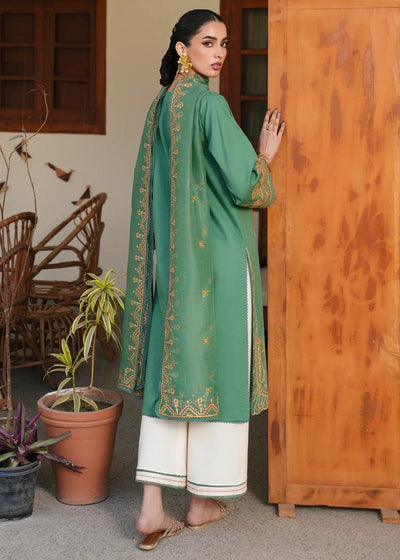 Jeem | Lawn 26 | WILD IVY-Brand:Jeem-Type:Ladies Clothes-Bold Green-Organza-House of Maryam- Buy in UK, USA