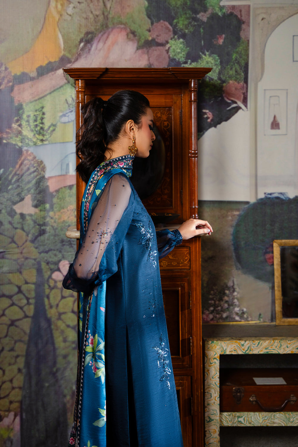Saira Rizwan | Dahini Silk Pret | SIAN -SRLP03-25 -  Saira Rizwan Ladies Clothes - Original Designer Dress - House of Maryam