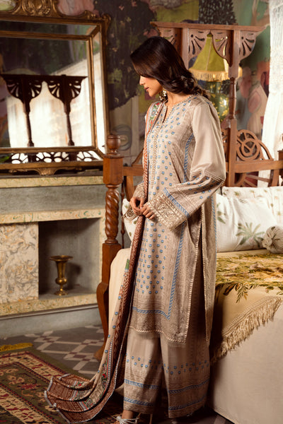 Saira Rizwan | Dahini Silk Pret | MERCINA - SRLP06-25 -  Saira Rizwan Ladies Clothes - Original Designer Dress - House of Maryam
