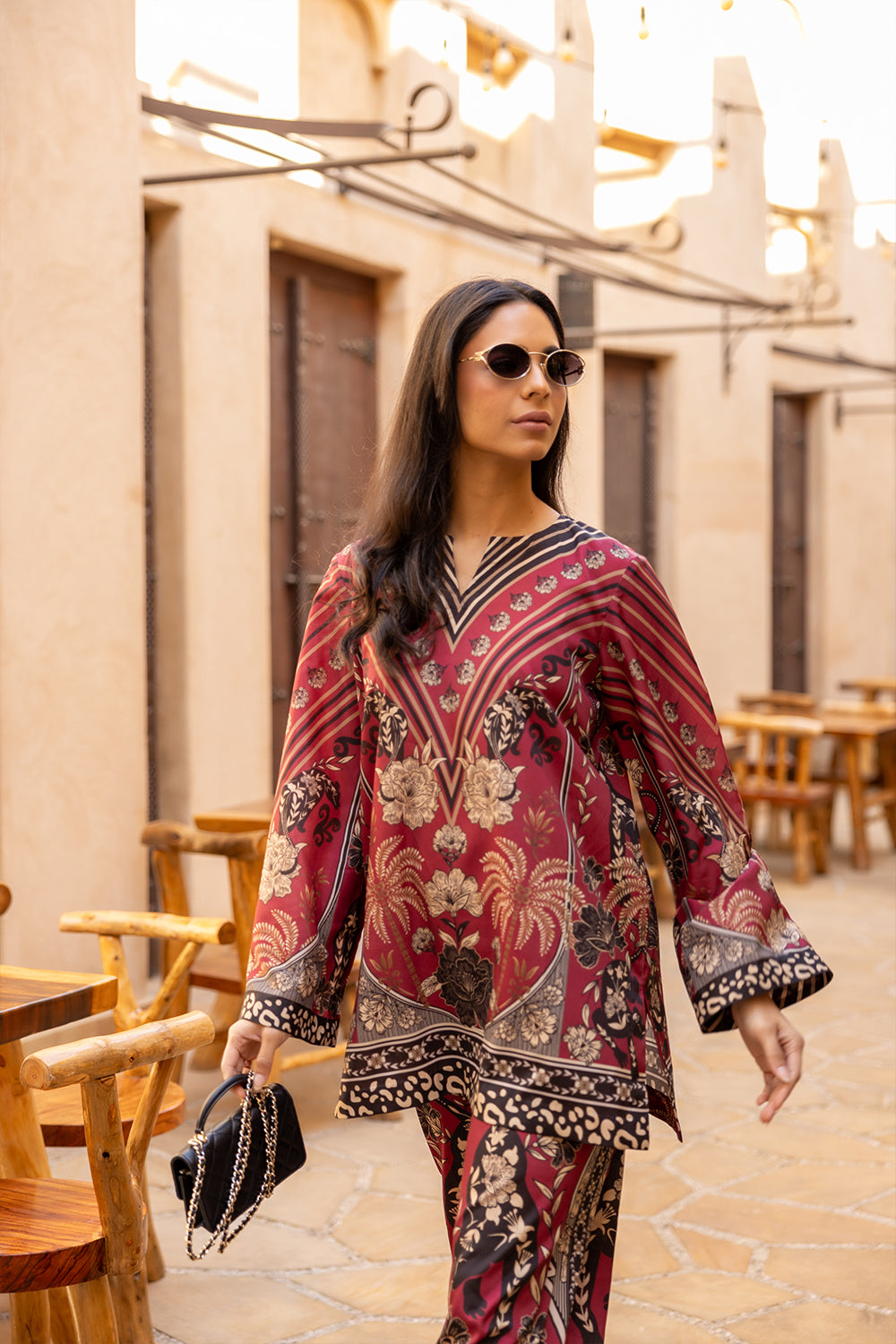 Saira Rizwan | Resort Collection 25 | ROSA-SRRC03-25 -  Saira Rizwan Ladies Clothes - Original Designer Dress - House of Maryam