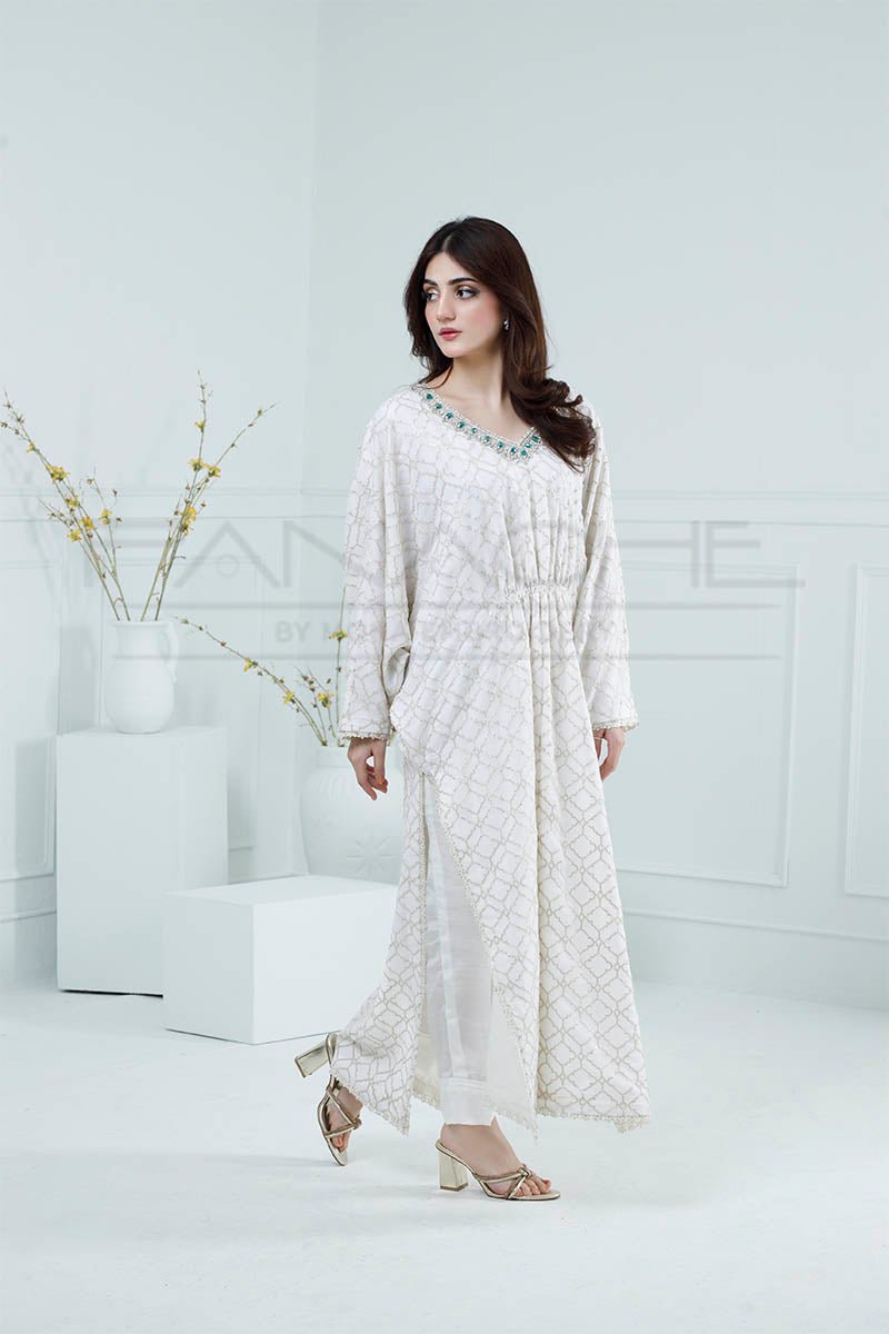 Panache | Pret | Vanilla` Silk -  Panache By Mona clothing - Original Designer Dress - House of Maryam