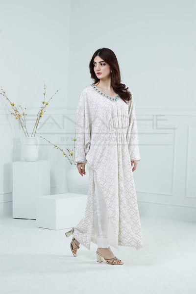 Panache | Pret | Vanilla` Silk -  Panache By Mona clothing - Original Designer Dress - House of Maryam