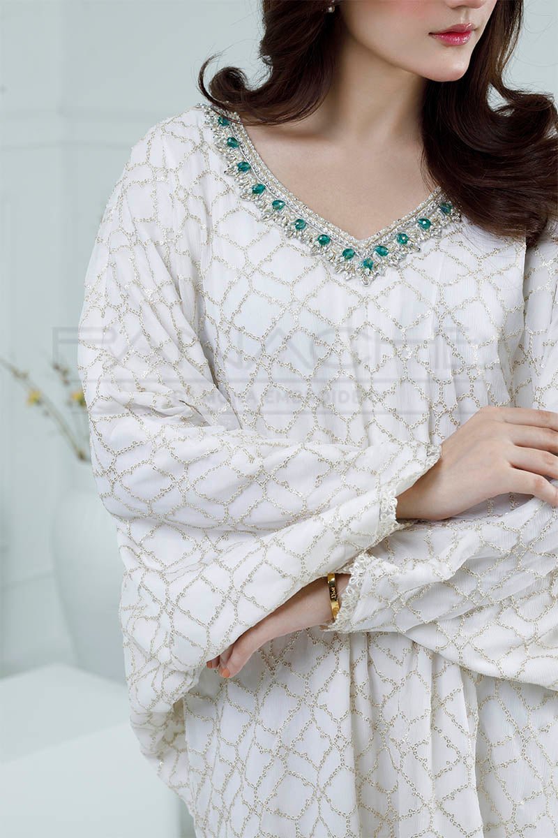 Panache | Pret | Vanilla` Silk -  Panache By Mona clothing - Original Designer Dress - House of Maryam