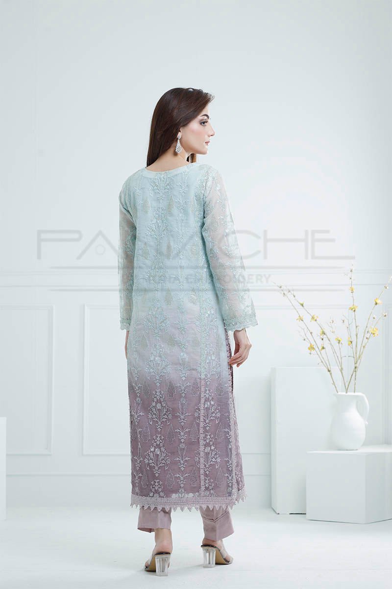 Panache | Pret | Frost And Blossom -  Panache By Mona clothing - Original Designer Dress - House of Maryam