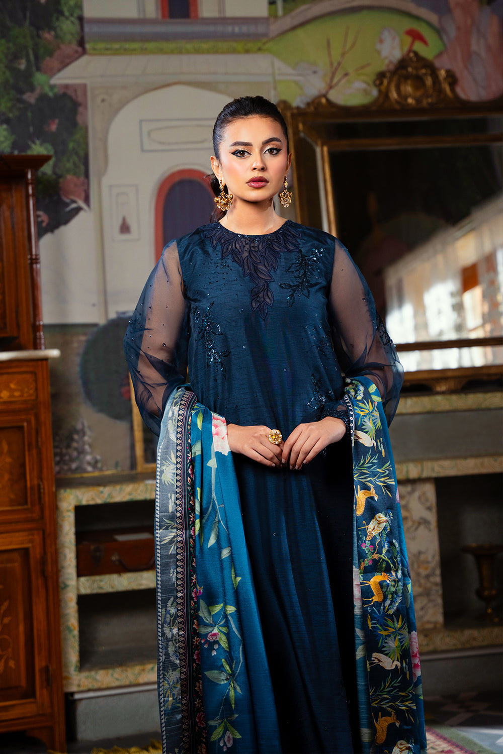 Saira Rizwan | Dahini Silk Pret | SIAN -SRLP03-25 -  Saira Rizwan Ladies Clothes - Original Designer Dress - House of Maryam