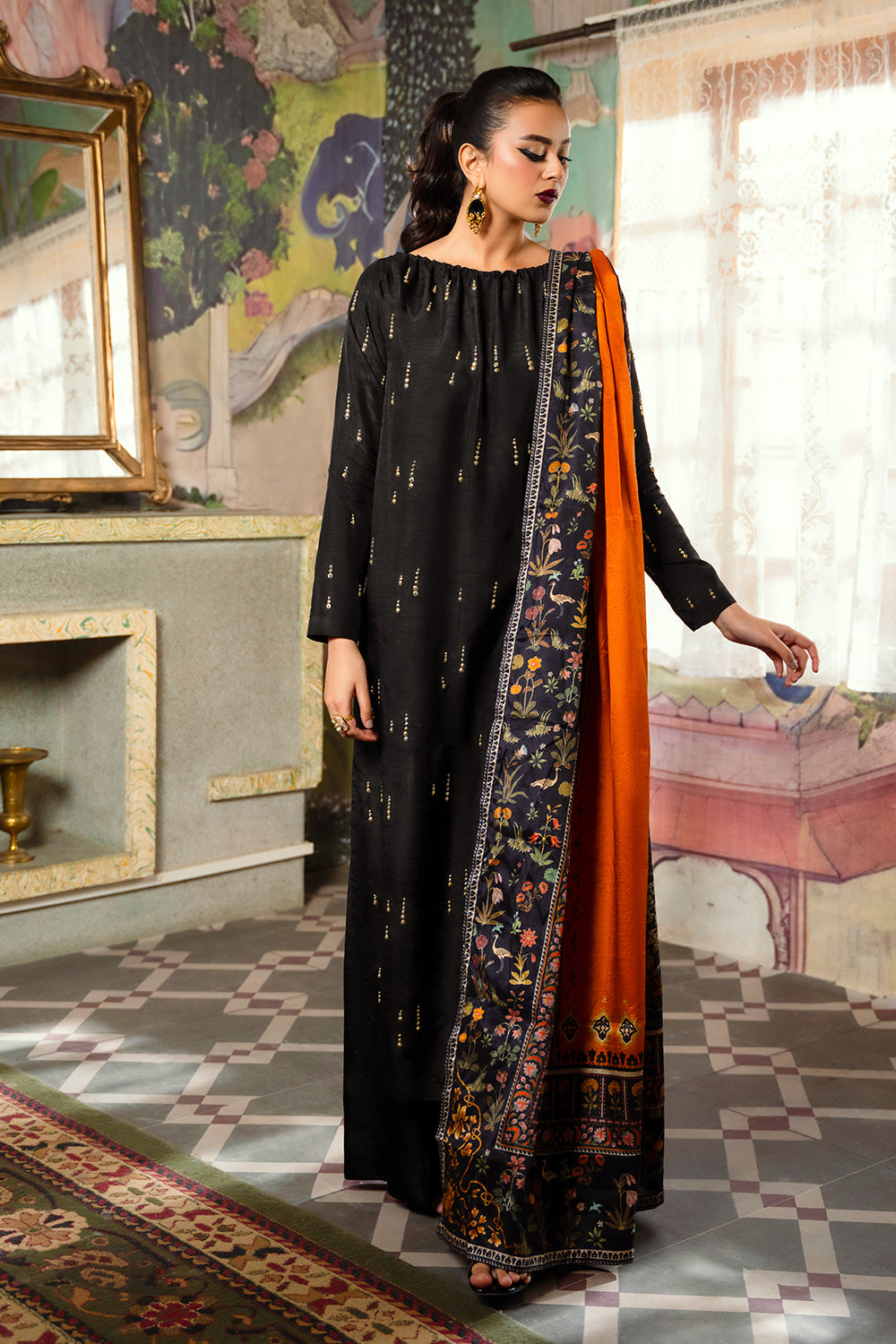 Saira Rizwan | Dahini Silk Pret | ESMA - SRLP02-25 -  Saira Rizwan Ladies Clothes - Original Designer Dress - House of Maryam
