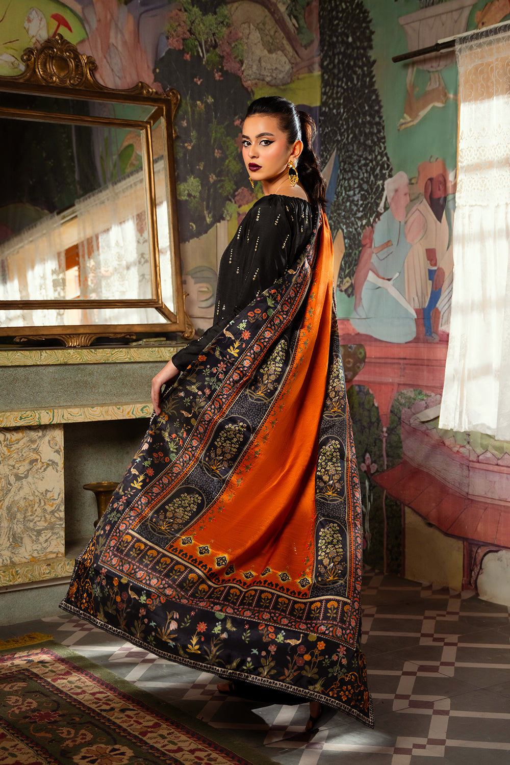 Saira Rizwan | Dahini Silk Pret | ESMA - SRLP02-25 -  Saira Rizwan Ladies Clothes - Original Designer Dress - House of Maryam