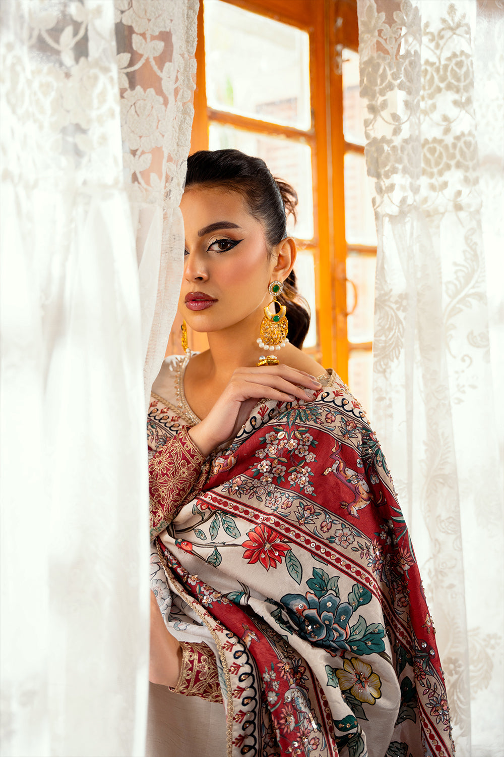 Saira Rizwan | Dahini Silk Pret | DUNE - SRLP01-25 -  Saira Rizwan Ladies Clothes - Original Designer Dress - House of Maryam