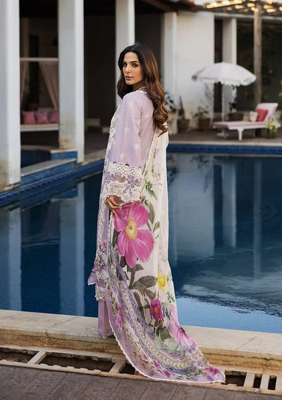 Kahf Premium | Luxury Lawn 25 | KLR-11 Bloom-Brand:Kahf Premium-Type:Ladies Clothes-Lilac-Lawn-House of Maryam- Buy in UK, USA