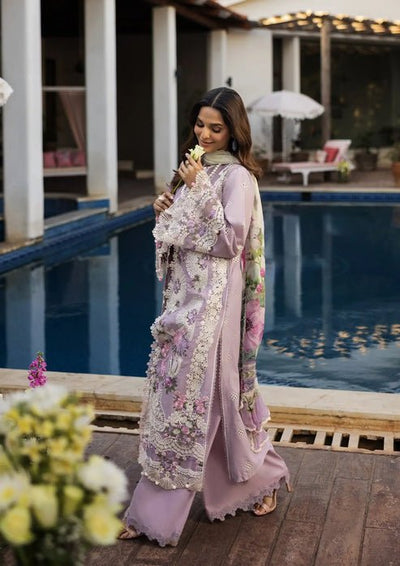 Kahf Premium | Luxury Lawn 25 | KLR-11 Bloom-Brand:Kahf Premium-Type:Ladies Clothes-Lilac-Lawn-House of Maryam- Buy in UK, USA