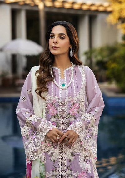 Kahf Premium | Luxury Lawn 25 | KLR-11 Bloom-Brand:Kahf Premium-Type:Ladies Clothes-Lilac-Lawn-House of Maryam- Buy in UK, USA