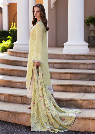 Kanwal Malik | Siena Pret | Celine-Brand:Kanwal Malik-Type:Ladies Clothes-Pistachio Green-Lawn-House of Maryam- Buy in UK, USA