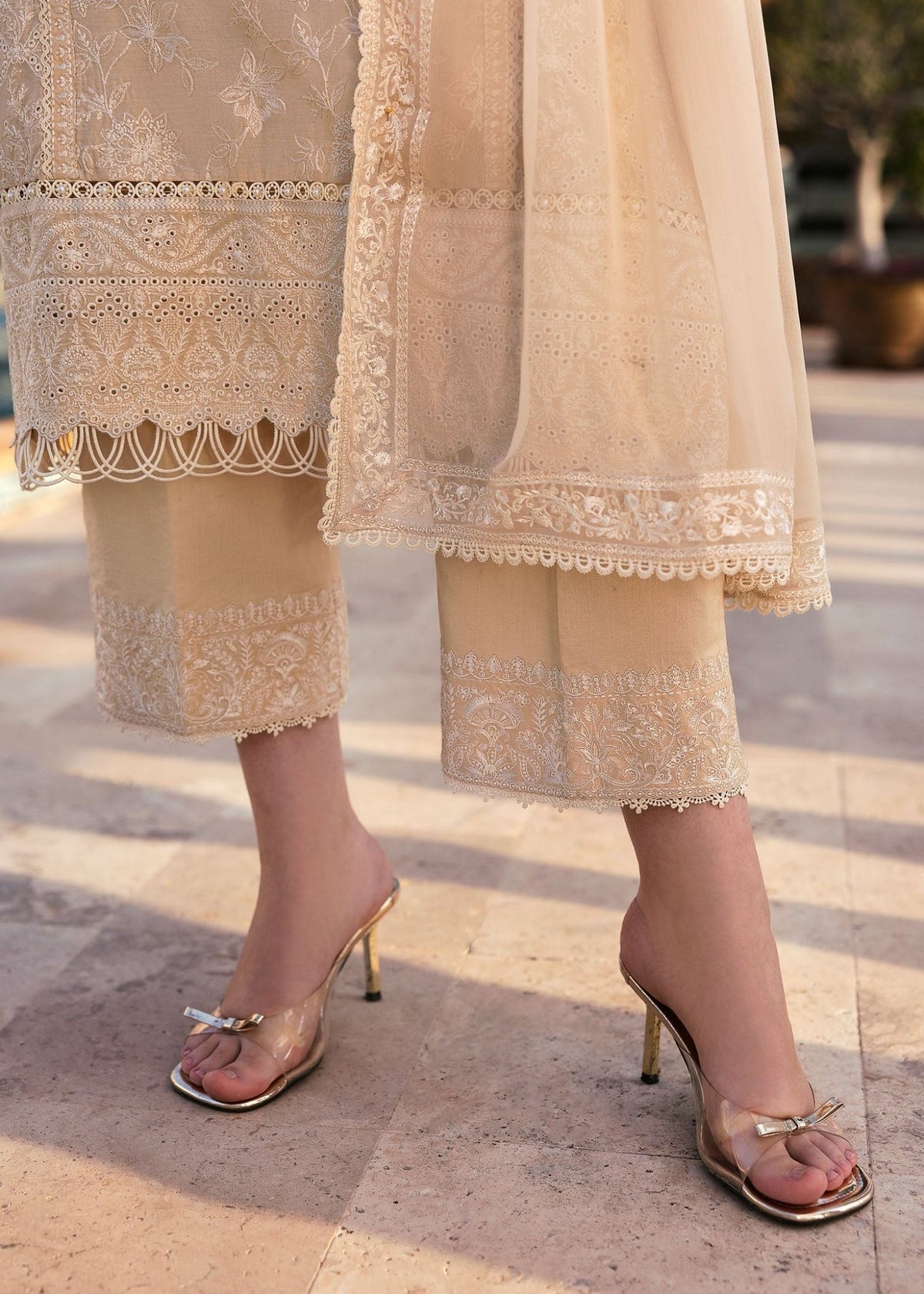 Kanwal Malik | Siena Pret | Sage-Brand:Kanwal Malik-Type:Ladies Clothes-Beige-Lawn-House of Maryam- Buy in UK, USA