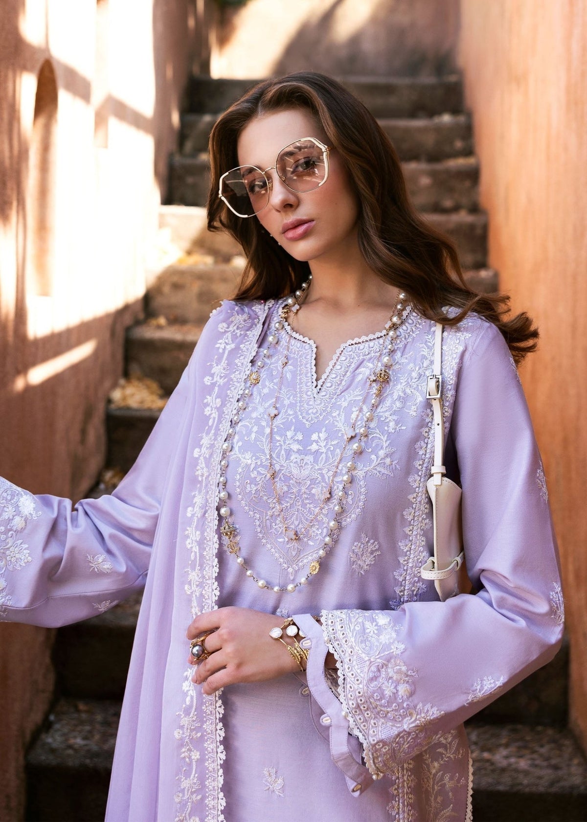 Kanwal Malik | Siena Pret | Zoe-Brand:Kanwal Malik-Type:Ladies Clothes-Lilac-Lawn-House of Maryam- Buy in UK, USA