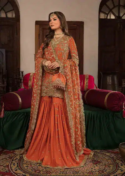 Kanwal Malik | Angana Luxury Formals 23 | Naranji -  Kanwal Malik Bridal - Original Designer Dress - House of Maryam