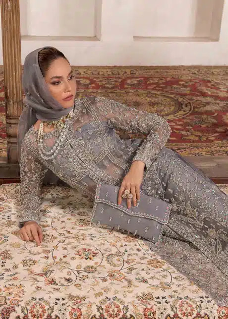 Kanwal Malik | Angana Luxury Formals 23 | Chandi -  Kanwal Malik Bridal - Original Designer Dress - House of Maryam