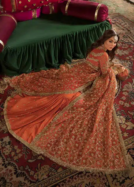 Kanwal Malik | Angana Luxury Formals 23 | Naranji -  Kanwal Malik Bridal - Original Designer Dress - House of Maryam