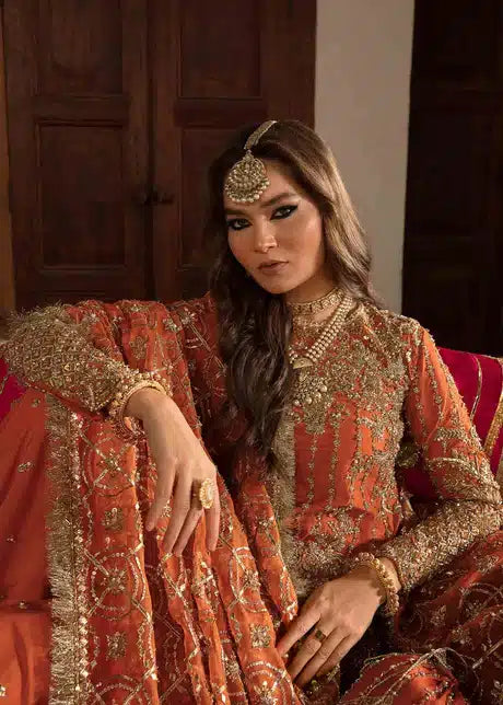 Kanwal Malik | Angana Luxury Formals 23 | Naranji by Designer Kanwal Malik - House of Maryam - Pakistani Designer Ethnic Wear in {{ shop.shopifyCountryName }}