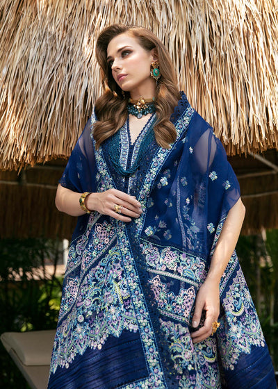 Kanwal Malik | Sareen Luxury Lawn 24 | Rohma -  Kanwal Malik Luxury - Original Designer Dress - House of Maryam