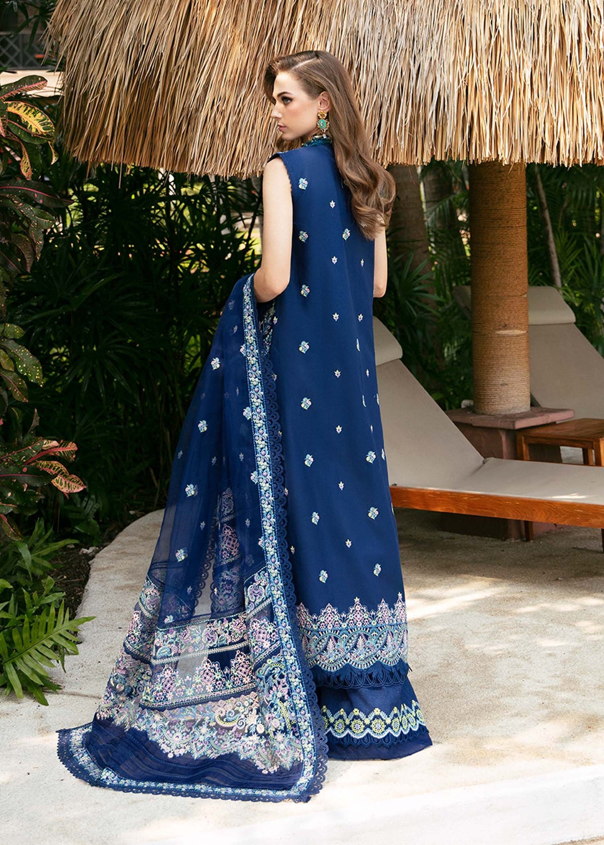 Kanwal Malik | Sareen Luxury Lawn 24 | Rohma -  Kanwal Malik Luxury - Original Designer Dress - House of Maryam