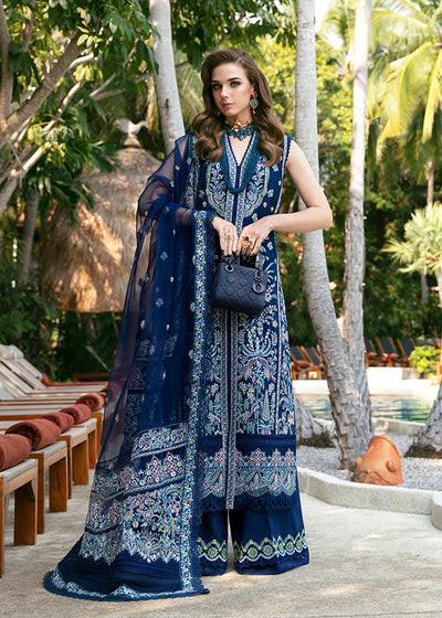 Kanwal Malik | Sareen Luxury Lawn 24 | Rohma -  Kanwal Malik Luxury - Original Designer Dress - House of Maryam