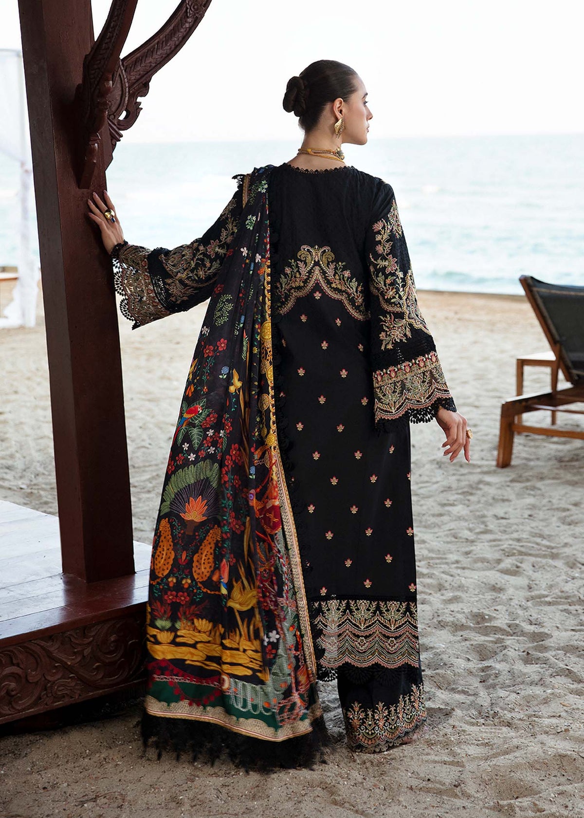 Kanwal Malik | Sareen Luxury Lawn 24 | Gloria -  Kanwal Malik Luxury - Original Designer Dress - House of Maryam
