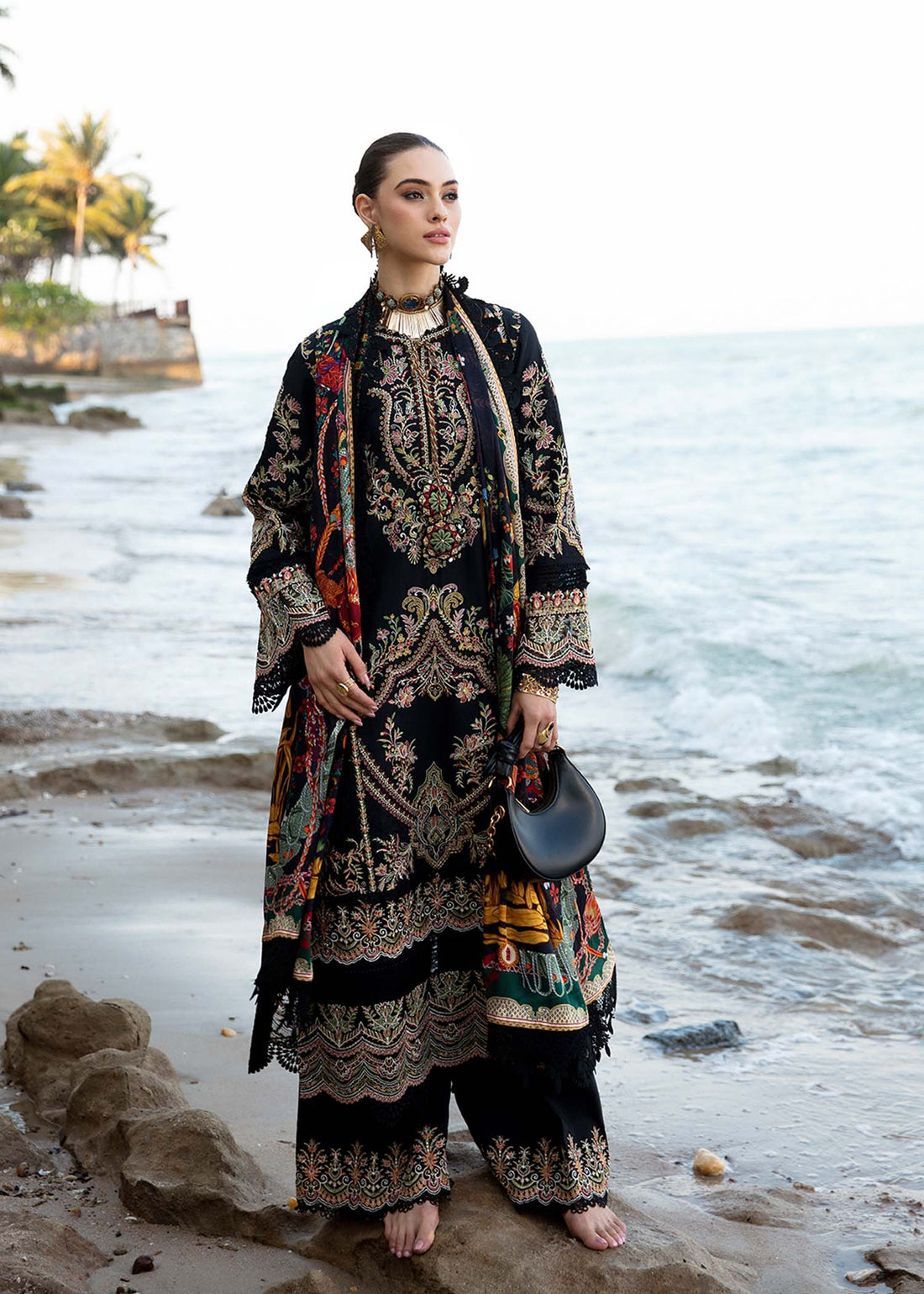 Kanwal Malik | Sareen Luxury Lawn 24 | Gloria -  Kanwal Malik Luxury -  House of Maryam