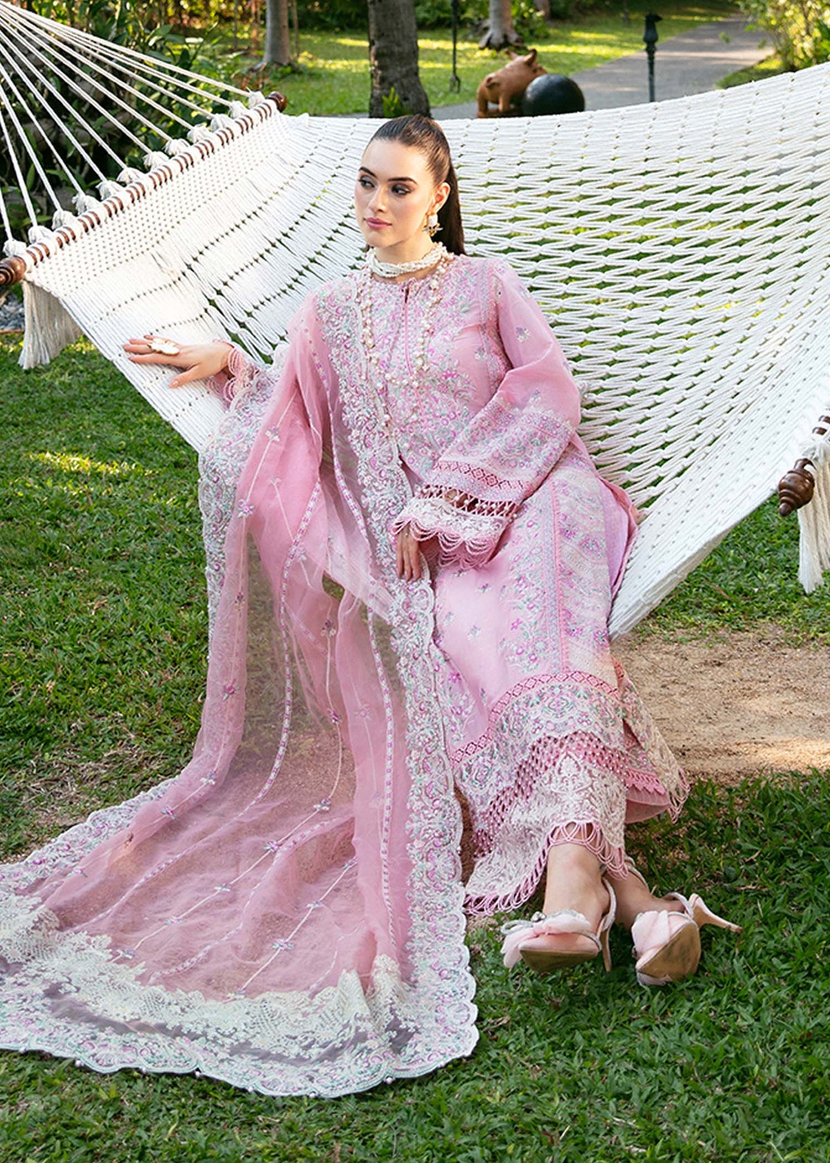 Kanwal Malik | Sareen Luxury Lawn 24 | Misty -  Kanwal Malik Luxury - Original Designer Dress - House of Maryam