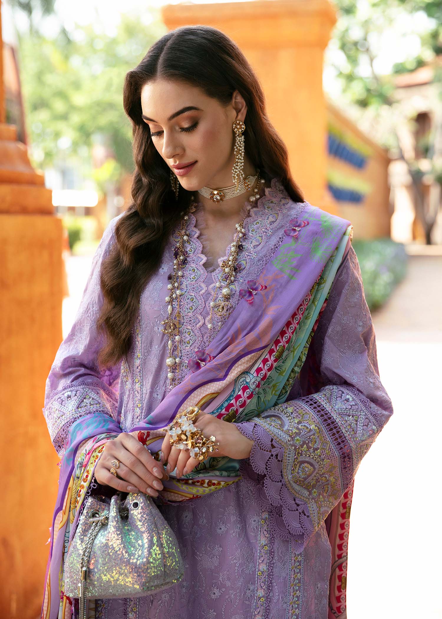 Kanwal Malik | Sareen Luxury Lawn 24 | Capri