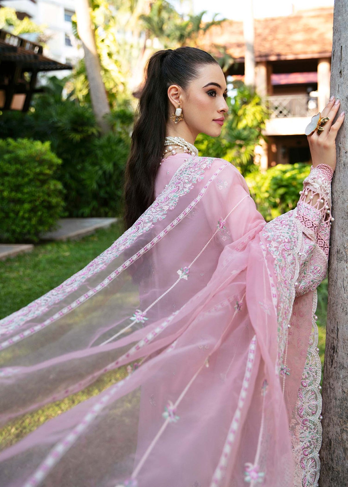 Kanwal Malik | Sareen Luxury Lawn 24 | Misty -  Kanwal Malik Luxury - Original Designer Dress - House of Maryam